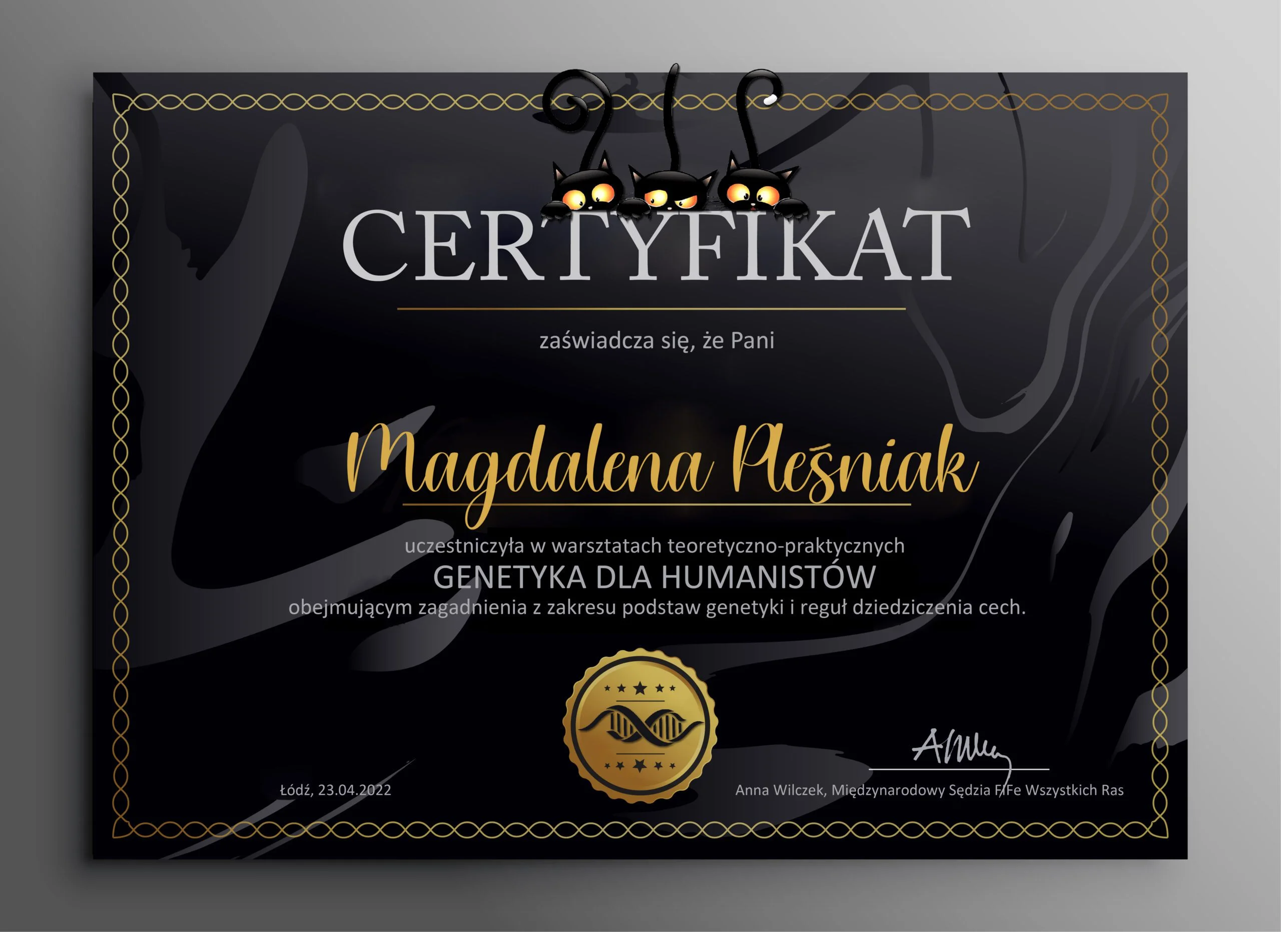 GENETYKA DLA HUMANISTÓW