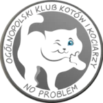 hodowla Maine Coon Logo Ogólnopolskiego Klubu Kotów i Kociarzy No Problem